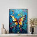 10 x Butterfly Poster Art Print, Animal Painting Wall Art Abstract Artwork, Colorful Wildlife Prints Decor for Bedroom Bathroom Living Room 62 (Butterfly, 8 x 10 inches, Unframed)