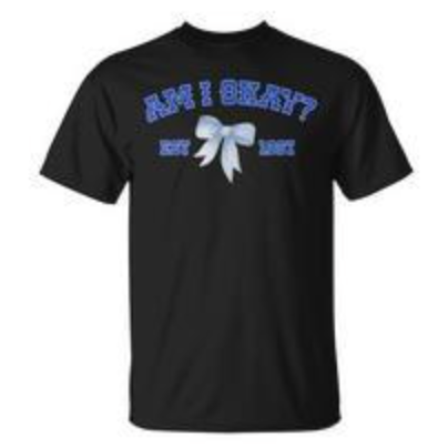 Am I Okay T-Shirt, 2 Pieces, Size M and 