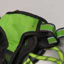 IVY&LANE No Pull Dog Harness for Small Dogs, Dog Vest Harness with Leash, Safety Belt and Storage Strap, Fully Adjustable Harness, 360 Reflective Strip, Soft Handle (Green,S)