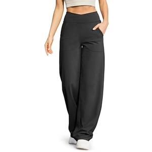 G4Free EverGoing Wide Leg Pants for Women Loose Yoga Pants with Pockets Petite/Regular/Tall Stretch Casual Lounge Pants.M G4Free EverGoing Wide Leg Pants for Women Loose Yoga Pants with Pockets Petite/Regular/Tall Stretch Casual Lounge Pants.M
