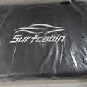 Surfcabin Back Seat Extender for Dogs Waterproof Dog Seat Cover for Back Seat with Door Protection, Easy to Use and Clean, Hard Bottom, Holds 420 lbs Dog Hammock for Cars, SUVs & Small-Size Trucks