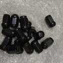 10L0L 1/2-20 Golf Cart Wheel Lug Nuts Kit for EZGO TXT RXV & Club Car DS Precedent, Replace OEM 14723-G1, 1701160, 1010984, 1011390, 800573, Black Set of 16