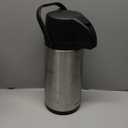 Airpot Coffee Dispenser Thermal with Pump,3L/102 Oz Insulated Stainless Steel Large Airpot Coffee Carafe Lever Action for Hot/Cold Water,Thermal Carafe for Hot Cocoa for Parties (101.4 Ounces)