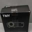 TMY 1080P Full HD Portable Mini Projector, Bluetooth Movie Projector, Compatible with TV Stick/Smartphone/PC/Game Console/HDMI/USB, Indoor & Outdoor Use, with Projector Screen