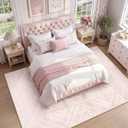 8'x10'Washable Area Rug for Living Room Bedroom Lightpink