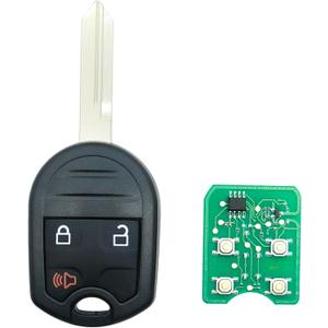 Replacement Key Fob fits for Ford F-150/F150 F-250 F-350 Super Duty F-450 F-550 F-650 Explorer Expedition Keyless Entry Key Fob CWTWB1U793 (3 Button)