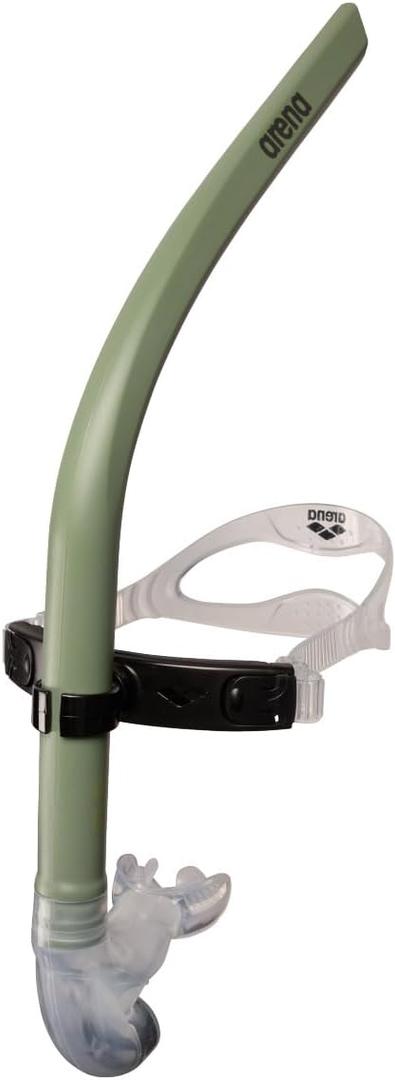 Arena Unisex Swim Snorkel III for Adults, Lap Swimming and Training Snorkel, One Size
