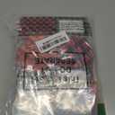 Qunclay 72 Pieces Christmas Photo Ornaments Frame Mini Plaid Felt Hanging Picture Ornaments for Tree Small Picture Insert Frame for DIY Crafts Christmas Trees Decoration(Classic)