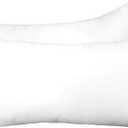 Hometex Canada Pillow Insert 14" x 24" Polyester Filled Premium Fabric Cover (2 Pack)