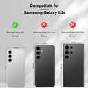 Jasonyu Flip Wallet Case for Samsung S24 5G,Leather Magnetic Folio Cover with Card Holder,Kickstand - TPU Shockproof Durable Protective Phone Case,Black