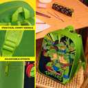Get Trend Teenage Mutant Ninja Turtles Mini Backpack Kids Toddlers 12x9 Rucksack Kindergarten Bag Preschool Sports Backpacks 3+ Gifts for Kids (Green TMNT)