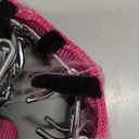 Prong Training Collar for Dogs, Rotating Ring Welding, Adjustable Dog Training Pinch Collar with Quick Release Buckle, for Small Medium Large Dogs (M/L(17-23" Neck, 3.2mm), Pink)