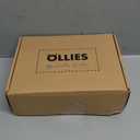 OLLIES Shampoo and Conditioner Dispenser, Shower Soap Dispenser for Bathroom-Set of 3 with Permanent Stylish Label-17oz, 500ml Refillable Shampoo and Conditioner Bottles Green