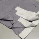 Tatuo 4 Pieces Christmas Chair Covers Decor, Santa Claus Hat Snowflake Chair Xmas Cap, Kitchen Dining Chairs Slipcovers Sets for Christmas Holiday Festive Decorations(Grey)