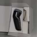 Philips Norelco Shaver 3900 Series, Wet and Dry Electric Shaver, P-Cap, Travel Pouch, Charging Stand, Storm Blue, Model S3341/92 (Silver New)