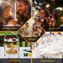 Serving Utensils Set for Partie, Silver Stainless Steel Metal Serveware Large Serving Spoons, Slotted Spoons, Forks, Tongs, Soup and Skimmer Spoon, Cake Server for Buffet, Catering, Entertaining 15pcs