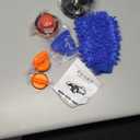 7-Piece Car Dent Puller Kit  Black & Orange Suction Cup Dent Remover Set with Large & Small Pullers, Scratch Repair Tools, Microfiber Mitt, Nano Cloth & Buffing Pad for Car Body Restoration