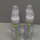 Dr. Brown's Natural Flow Anti-Colic Options+ Narrow Baby Bottle, 8 oz/250 mL, with Level 1 Slow Flow Nipples, 0m+, 4 Pack