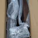 LEMBERI Flip-up Arms Office Desk Chair Big and Tall Managerial Executive Chair, High Back Computer Chair Ergonomic Adjustable Height PU Leather Chairs with Armrest for Long Time Sitting