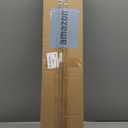 QEEIG Floating Shelves for Wall 23.6" Long - Wall Mounted Shelf Bathroom Kitchen Living Room Bedroom Farmhouse Home Decor Display Bookshelf Large 23.6 x 9.3 inch Set of 2, Black (008-60B)