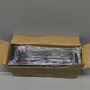 4 Pack Magnetic Spice Storage Rack Organizer for Refrigerator and Oven, Clear Fridge Organizers and Storage