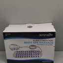 SereneLife Bubble Bath Mat, Bathtub Mat with Air Massage and Remote Control, Waterproof, Non-Slip, Adjustable Bubble Intensity, Aroma Diffuser, 47x14.2 Inch Full Body Spa Massager