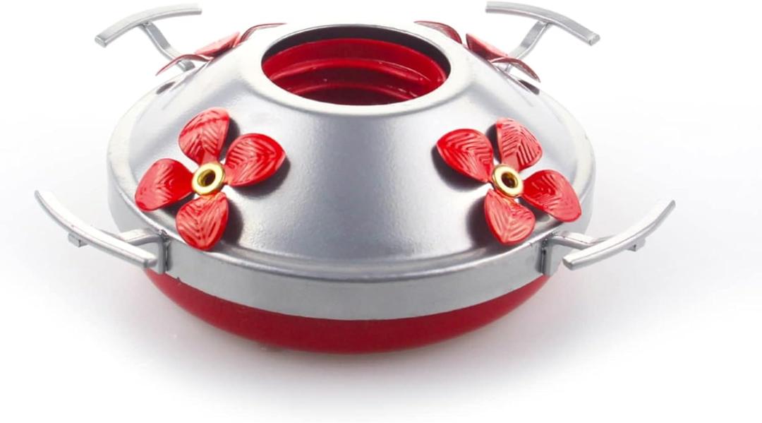 Muse Garden Original Hummingbird Feeder Replacement Metal Base, Exclusive for Muse Garden Hummingbird Feeders Only, No Rust, Safe for Hummingbirds, Thread Diameter 1.7 Inch