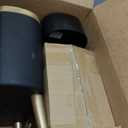 Yatmung 2 Pack - Automatic Bathroom Garbage Can with Lid 2.5 Gal Smart Bathroom Garbage Can Automatic Touchless - Bedroom, Office, Kitchen, Living Room - Motion Sensor Garbage Can - Black with Gold Legs