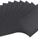 uxcell 120 Grits Sanding Sheets 9-inch x 11-inch Wet Dry Silicon Carbide Sandpaper for Wood Furniture Metal Polishing 10pcs