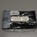 Bling Car Sun Visor Tissue Box Holder, PU Leather Auto Paper Towel Cover, Glitter Crystal Rhinestone Napkin Holder, Car Decoration Accessories for Women (Black)