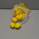 Notakia 25 Artificial Lemons Artificial Fruits Fake Lemons Lifelike Lemonade Simulation Party Kitchen Table Summer Decorations Vase Filler Photographic Props (25 Pcs Yellow Lemons)