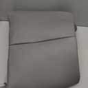 Priprilod Gray Leather Driver Side Bottom Replacement Seat Cover Compatible with Toyota Tundra 2007 2008 2009 2010 2011 2012 2013