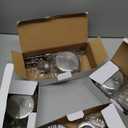 Rengue 6QT Chafing Dishes for Buffet, 4 Pack Stainless Steel Round Chafing Dish Buffet Set, Heating and Cooling Buffet Servers and Warmers, Food Warmers for Parties Buffet,Gatherings,Banquets,Weddings