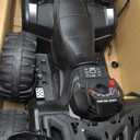 12V Kids Ride On ATV Car w/Parent Remote Control, Spring Suspension, LED Lights, Bluetooth, USB, Music, Early Education, Volume Control, Off-Road 4 Wheeler w/LED Flag for Boys & Girls Ages 3+ (Black)