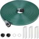 Sprinkler Soaker Hose 50ft for Garden Lawn, Watering Pipe with Holes, High-Efficiency Water-Saving Garden Irrigation System, Drip Hose Sprinkler