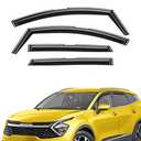Extra Durable Window Deflectors in-Channel Window Visors Rain Guards Fit for Kia Sportage 2023-2026, Sun Visors, Wind Vent for Shades, Exterior Car Accessories - 4 pcs. AG0860