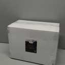 100 PCS Clear and Gold Plastic Plates for 50 Guests, Clear Disposable Plates Include 50 PCS Dinner Plates, 50 PCS Dessert Plates for Party, Wedding and Graduation