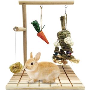Hamiledyi Rabbit Wood Scratching Board Feet Pad Platform Bunny Claws Teeth Chew Toys Natural Fruit Wood Rabbit Toys Grass Timothy Ball for Guinea Pigs Chinchilla Hamsters Other Rodent Pets Hamiledyi Rabbit Wood Scratching Board Feet Pad Platform Bunny Claws Teeth Chew Toys Natural Fruit Wood Rabbit Toys Grass Timothy Ball for Guinea Pigs Chinchilla Hamsters Other Rodent Pets