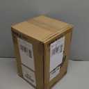 Modern Wooden Bedside Table Lamp, Small Nightstand Desk Lamp with Fabric Shade, Warm Ambient Light, Dimmable E26 Socket with Bulb Included, 6ft Cord for Bedroom Living Room