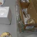 ACANER Brushed Gold Chandeliers for Dining Room, 6-Light Modern Farmhouse Chandelier, Brass Candle Style Hanging Light Fixture for Living Room Bedroom Kitchen Island