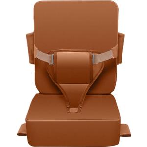 High Chair Insert - Dining Chair Seat Pad for Children | 1-6 Years Old Toddler Anti-Slip Mat with Strap for Home Daycare Apartment Hotel Restaurant (Orange)