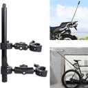 PellKing Motorcycle Bike Handlebar Clamp Mount and 61" Invisible Selfie Stick for Insta360 X5 X4 X3 X2 X ONE RS R GO 3 Camera