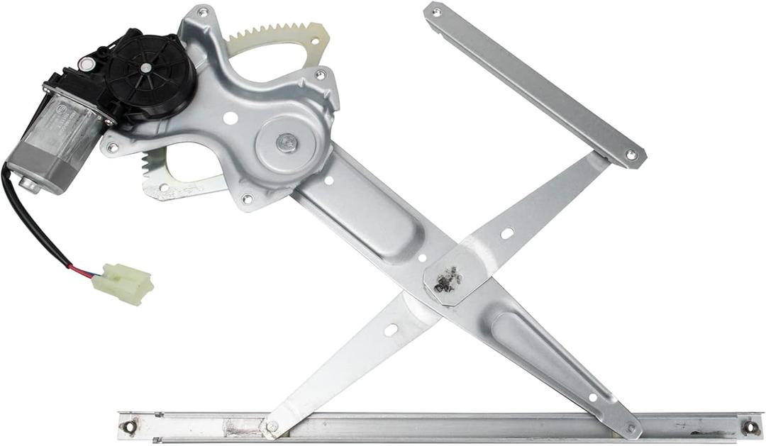 TRQ Front Left Power Window Regulator & Motor Assembly Drivers Side Compatible with Japan Built Models 1st VIN Digit J 2004-2006 Scion xA 2006-2012 Toyota RAV4 TO1350203 6980252080 69802-52080