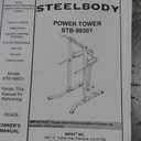 Steelbody Industrial Inspired Heavy Duty Home Gym System for Bodybuilding and Strength Training Available for Full Cage, Squat Rack and Power Tower
