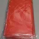 10 Pack Yellow Plastic Tablecloths for Rectangle Tables, 54 x108 Inch Plastic Table Cloths for Parties Disposable for Birthday & Weddings, Table Cover for Christmas and Festivals Party (Yellow)