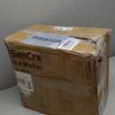 SenCre Nugget Ice Maker 44lbs/ Day Countertop Ice Maker, Ice Makers with Self-Cleaning & Timer, One-Click Operation, Chewable Ice Pebble Ice Maker Machine with Scoop&Basket for Home/ Kitchen/ Office