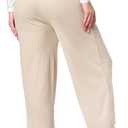 Mad Dog Lounge Women's Pajama Pants, Wide-Leg Cropped Capris, Casual Night Sleep Summer PJ Bottoms for Ladies (M)