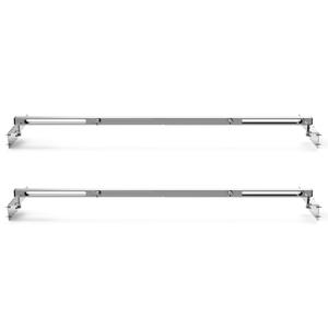 2-Pack Undermount Sink Bracket, Adjustable Undermount Sink Support Kit, Stainless Steel Horizontal Sink Bracket, Support Pole for Kitchen Sink, Telescopic Length 20.1-31.5inch