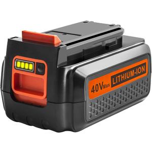 Upgraded LBX2040 40V 3000mAh Lithium Battery Replacement for Black Decker 40v Battery LBX2040 LBXR36 LBXR2036 LST540 LCS1240 LST136B LST540B LST140C LCSB2140 Cordless Power Tools