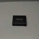 for AirPods 4 Case, Compatible with Apple AirPods 4th Generation Case Cover with Secure Lock& Keychain &Cleaner Kit, Full Body Shockproof Protective Case Hard Shell (2024) (Black)